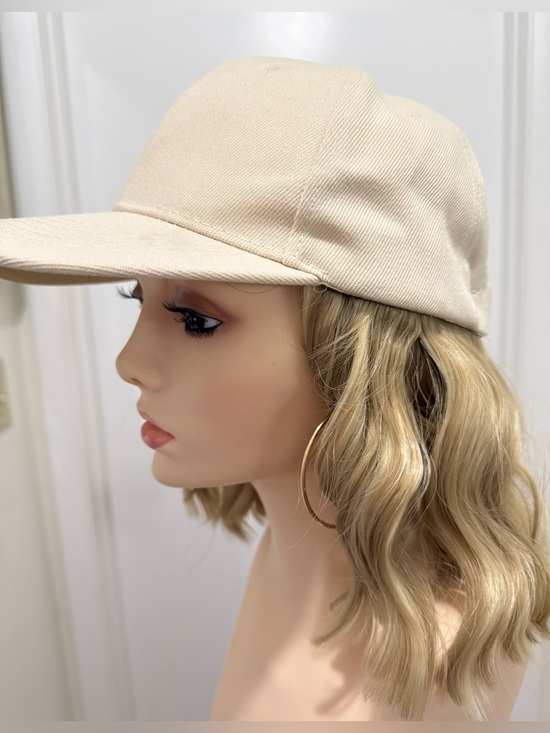 Other - HAT HAIR, Blonde with Beige Cap